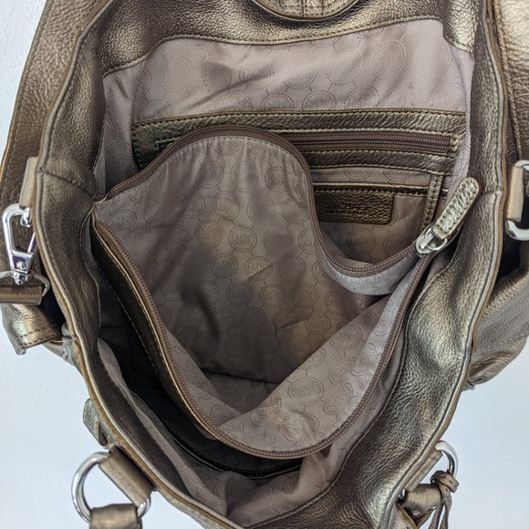 Michael Kors Gold purse/bag/satchel medium size - Picture 9 of 9